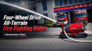 4WD Firefighting Robot | Remote-Controlled Solution for Hazardous Fire Environments