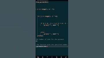Triangle pattern in python by using asterisk ✳️ #shorts #viralvideo #subscribe