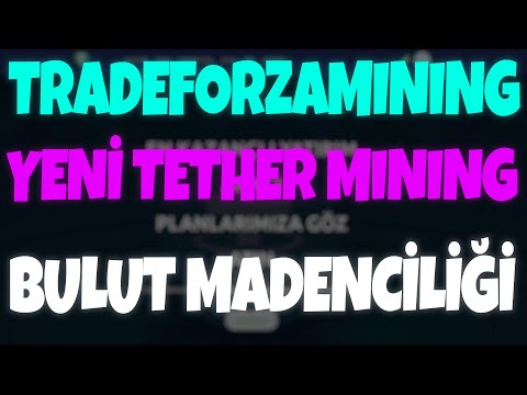 YENİ TRADEFORZAMINING KRİPTO PROJESİ 💎 | USDT BULUT MADENCİLİĞİ ⚡️