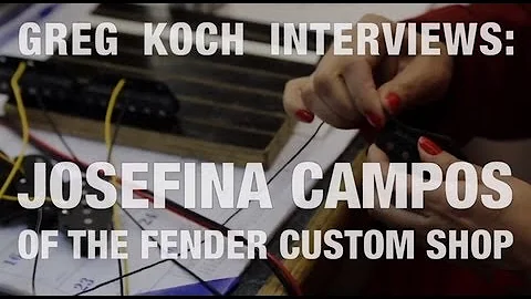 Fender Custom Shop Factory Tour    Interview w/ Pi...