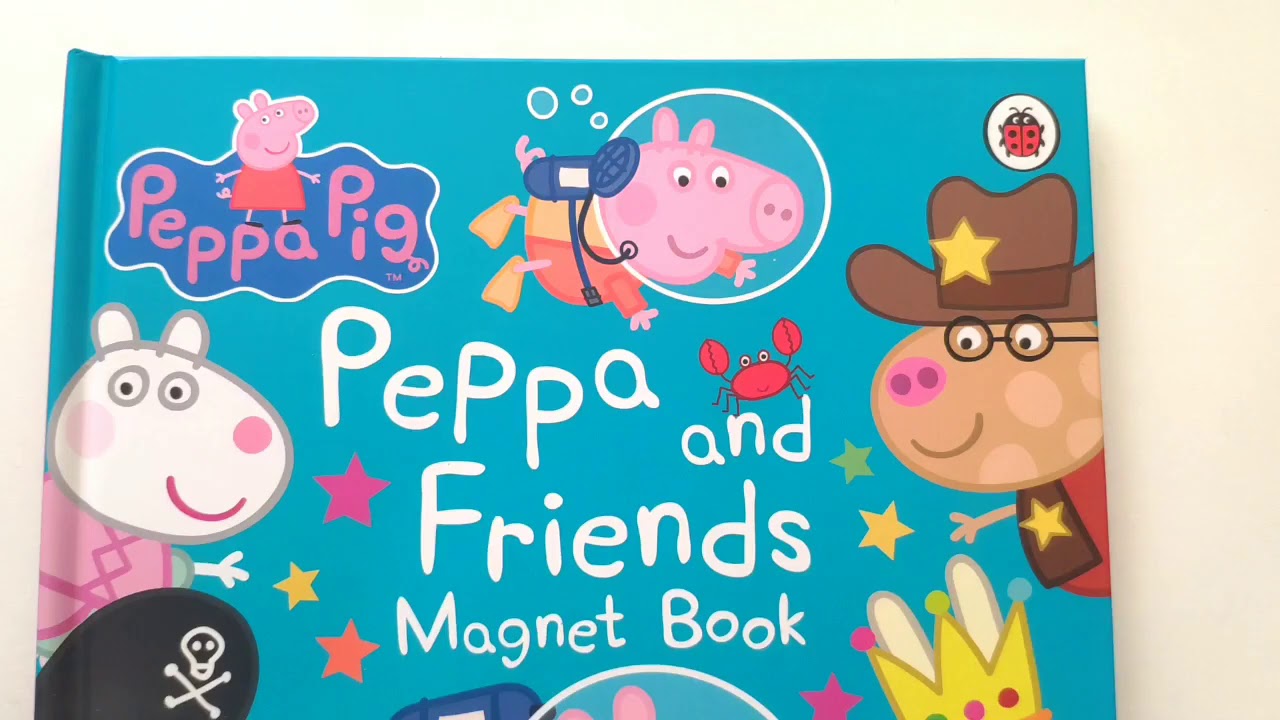 Peppa and Friends Magnet Book Ladybird 