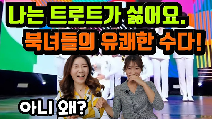 한국영화를 보고 한국남자들의 유머감각에 홀딱 반해버린 북녀의 이야기!