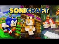 Playable sonic and many zones  sonicraft mod minecraft