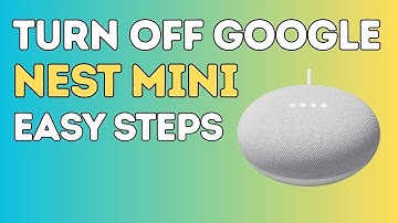 Google Nest Mini - How to Turn Off !
