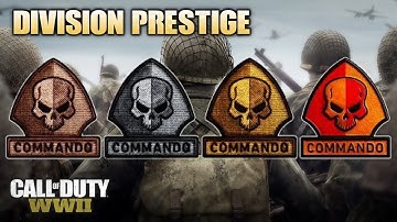 Division Prestige in Call of Duty WW2 in 2020 (COD WW2)