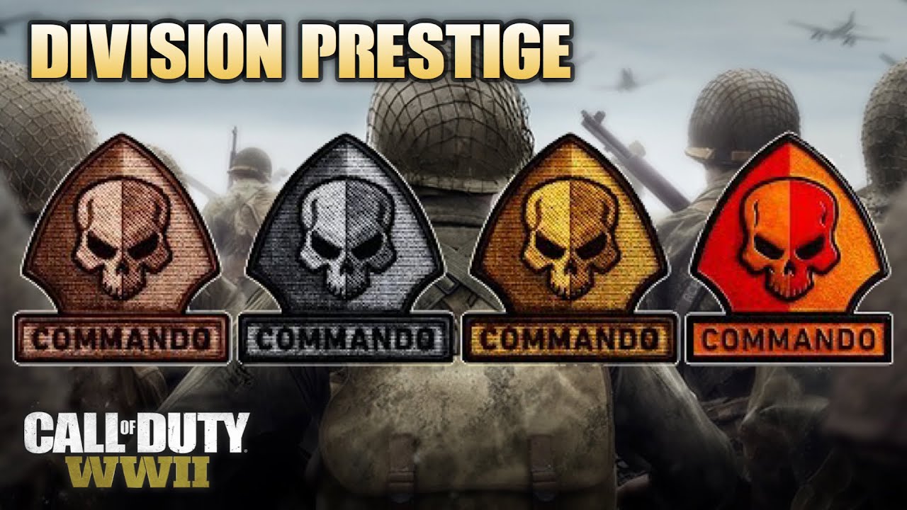 Division Prestige in Call of Duty WW2 in 2020 (COD WW2) - YouTube