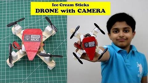 I made a FLYING DRONE - ये सचमुच उड़ता है! | How to make DIY RC Drone at Home | DJI Inspired Drone