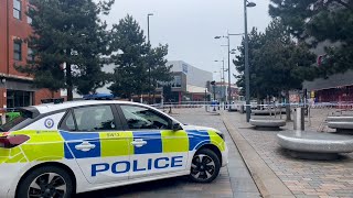 Police hunt knifeman after boy, 15, stabbed to death at shopping centre | SWNS