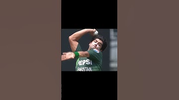 Naseem Shah Bowling Action #cricketshorts #cricketlover #cricket #cricketvideo