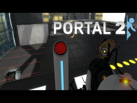 Lets press the red button | Portal 2