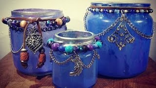 Boho Candle Holders D.I.Y.