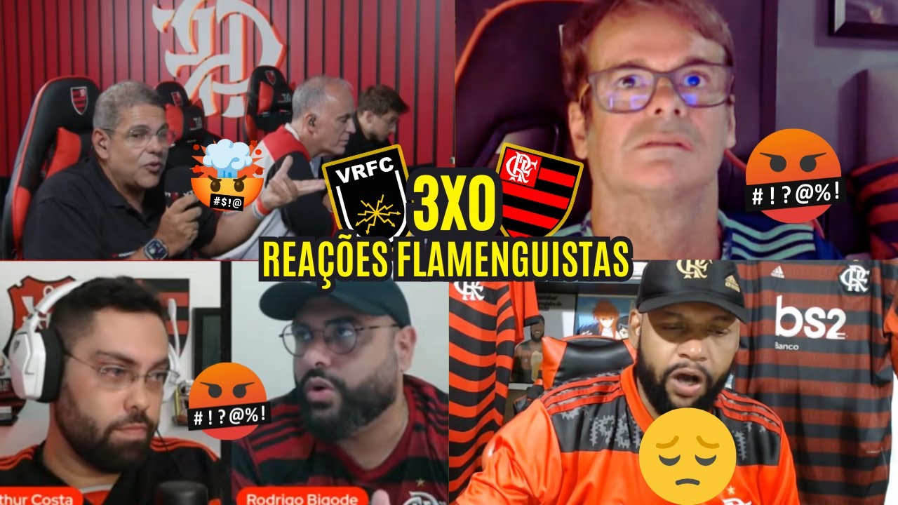 REAÇÕES DOS FLAMENGUISTAS REVOLTADOS COM DERROTA DE 3 A 0  PRO VOLTA REDONDA - TAÇA GUANABARA 2026