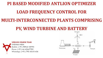PI BASED MODIFIED ANTLION OPTIMIZER LOAD FREQUENCY CONTROL FOR MULTI-INTERCONNECTED PLANTS