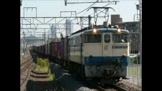 2012,10,07 5087レ EF65-2119号機特急色牽引!!