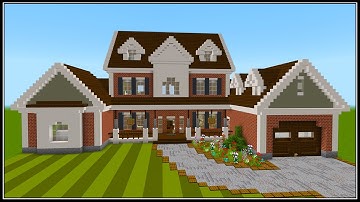 Minecraft: How to Build a Large Traditional House 5 | PART 2