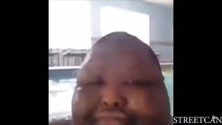 Black Fat Guy Crying