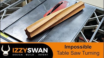 Impossible Table Saw Turning | How to Video