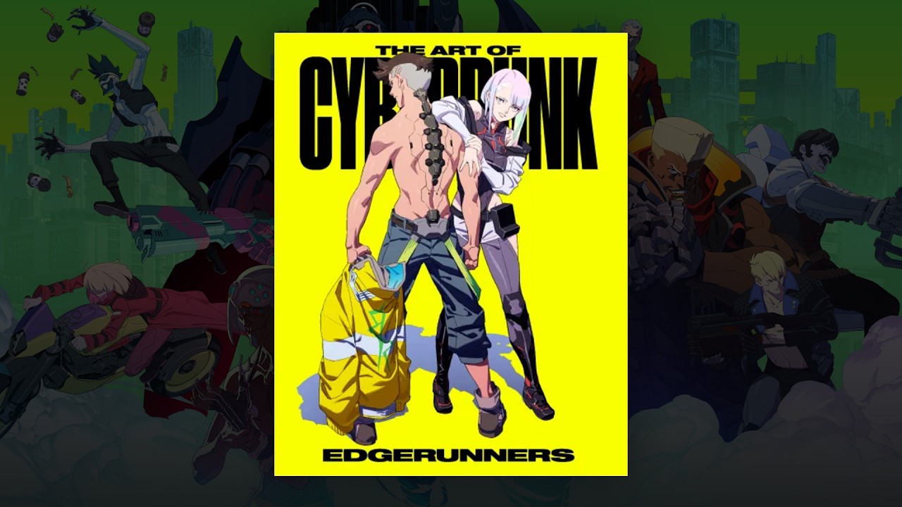 UNBOXING THE ARTBOOK OF CYBERPUNK EDGERUNNERS! - YouTube