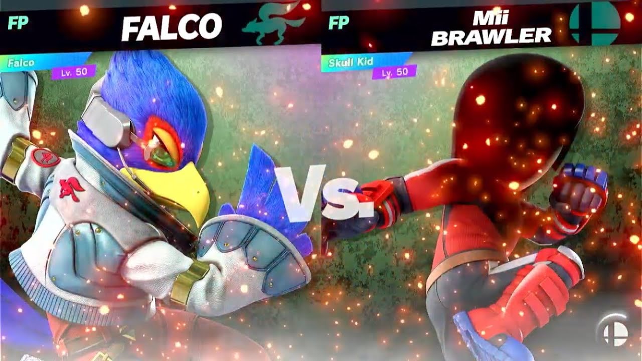 Super Smash Bros Ultimate Amiibo Fights Falco vs the World EX vs Skull ...