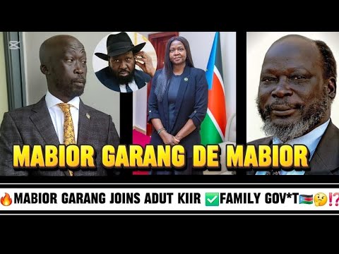 WHY PRESIDENT KIIR APPOINTED DR JOHN GARANG DE MABIOR S SON AS A MINISTER