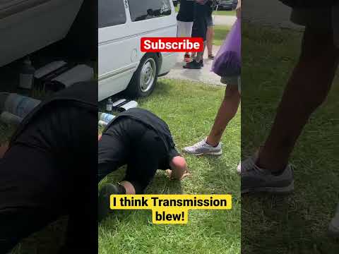 Transmisión blew during