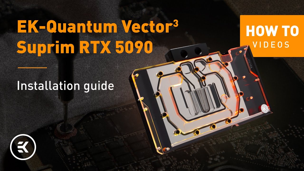 HOW TO | EK-Quantum Vector3 Suprim Installation