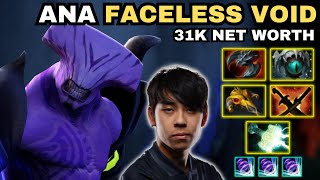 Ana Faceless Void 7.34 Highlights - 31K Net Worth 985 Xpm Insane Gameplay From Ana - Dota 2