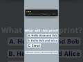 30-Day Python Coding Challenge | Day #27 | Python Quiz #27-30