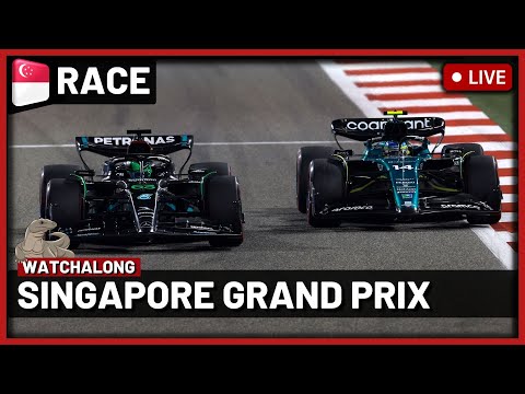 F1 Live - Singapore GP Race Watchalong | Live timings + Commentary