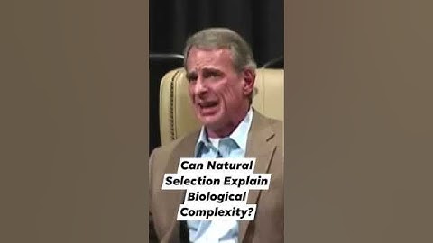 Can Natural Selection Explain Biological Complexity? #Shorts