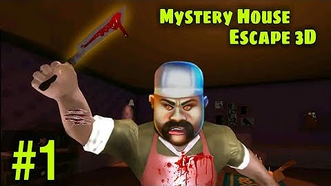 Mystery House Escape 3D - Full GamePlay Walkthrough Part 1 (Android,iOS)