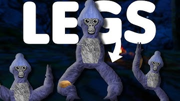 I got LEGS in Gorilla Tag...