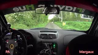 Rallye de la Lys 2024 - ES1 Houtland - PA et Margaux Perrin - Alfa 147 F214