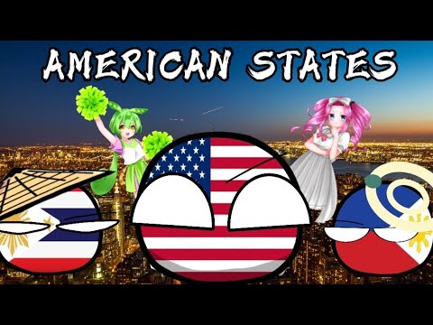 American States | Countryball Animation | Cl: @MaryMeyyyDrawsandEdits