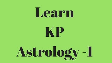 Learn KP Astrology - Basic Astrology Part 1 #astrology #learnastrology #kpastrology #viralvideo