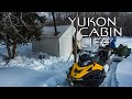 Yukon Snow Machine Camping - Cabin Life - E.4 - Exploring the Trails and Breakfast in the Hot Tent
