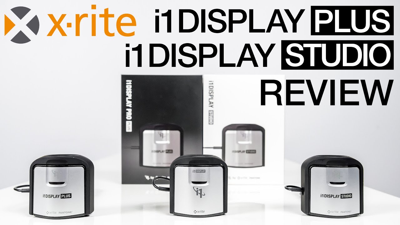 i1Display Pro Plus & i1Display Studio Preliminary Review & Comparison!