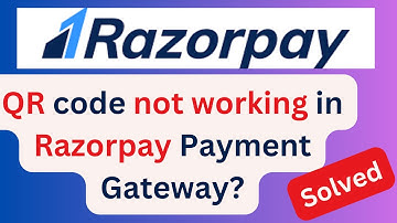 QR code not working in Razorpay payment gateway? How to create QR code Razorpay? #infysky #razorpay
