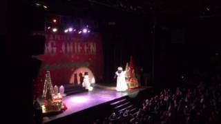 Latrice Royale Twirls for the Children to &quot;Joy to the World&quot;