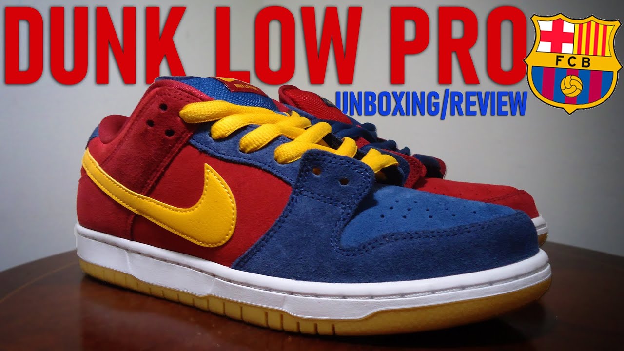 NIKE SB DUNK LOW PRO PRM バルセロナ NIKE SB DUNK LOW PRO 