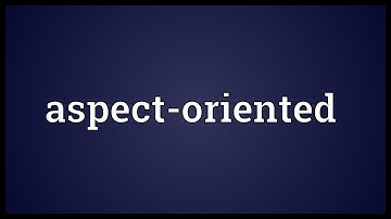 Aspect-oriented Meaning