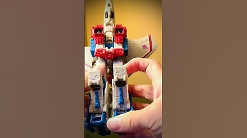 Earthrise Starscream: 🤖TRANSFORM!🛩️💥💥#transformerstoys #transformersearthrise
