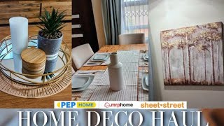 Another Exciting Mr Price Home, Pep Home and Sheet Street Haul| Home Deco|