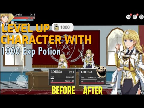 Level up 1 to level 30 with use 1000 Exp Potion - Epic Conquest 2