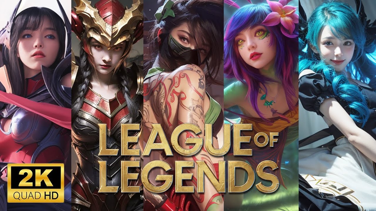 【2K】League of Legends：Real-life version of the character (Warrior ...