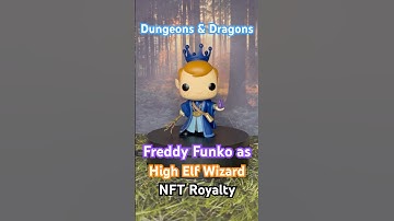 #DungeonsandDragons -#HighElf #FreddyFunko #NFT #Royalty #FunkoPop #RuletheNerdDom @OriginalFunko