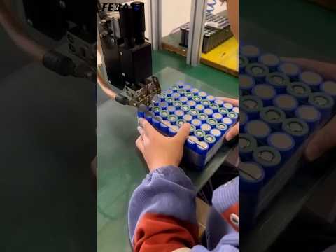 The Secrets of Cylindrical Lithium Battery Assembly#batteries #diy #shorts