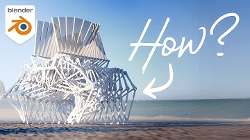 COMPLEX Rig Made EASY - Rigging a Strandbeest - A Blender tutorial