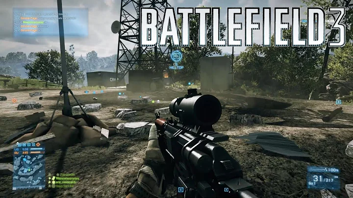 Battlefield 3: Caspian Border Gameplay (No Commentary)
