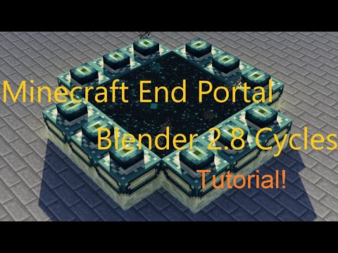 Blender End Portal Material Tutorial [Part 1]